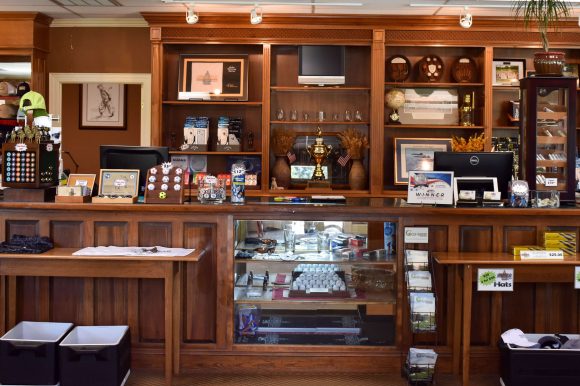 The gift shop at Arrowhead Country Club.