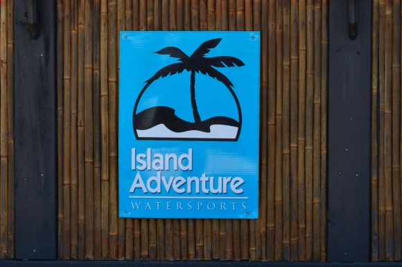 The main logo for Island Adventure Watersports.