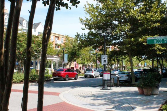 A street shot at Market Commons